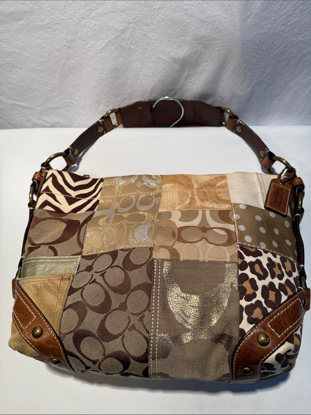 Coach Carly 10814 Y2K Patchwork Hobo Shoulder bag - Picture 3 of 14